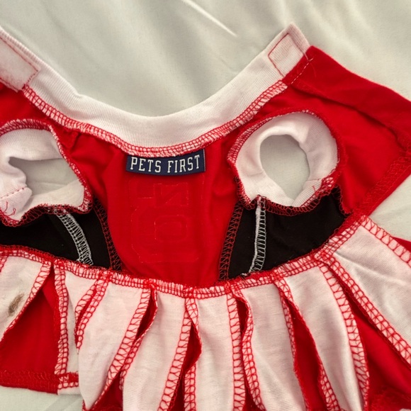 NC State Pets First Red Cheerleader Dress - Picture 3 of 3